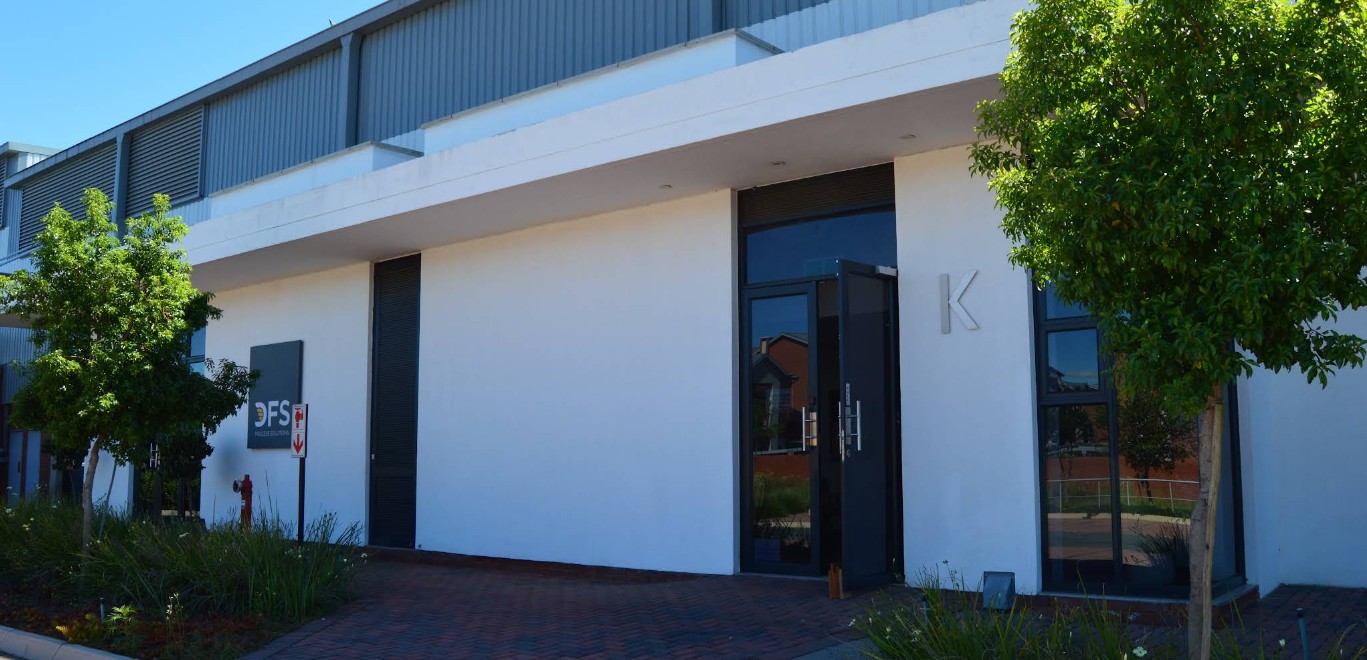The exterior of Unit K at Guernsey Business Park North